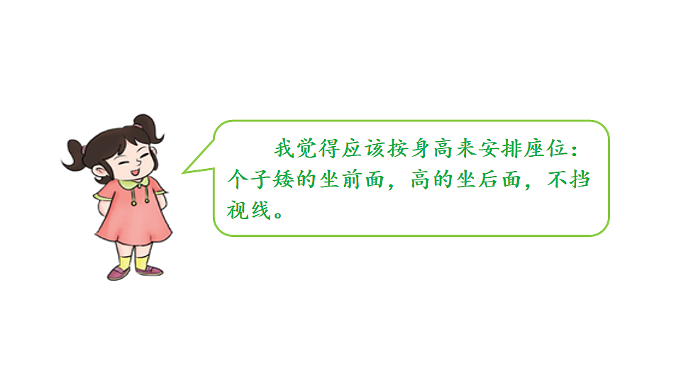 统编版2025-2026学年度语文三年级下册第六单元  口语交际：应该怎样安排座位 教学课件第6页