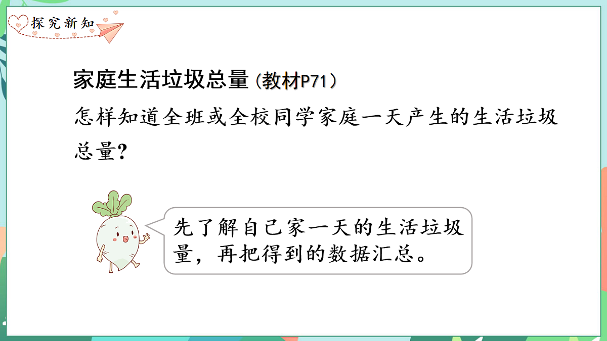 26春苏教版三年级下册数学垃圾分类中的数学问题 课件第6页