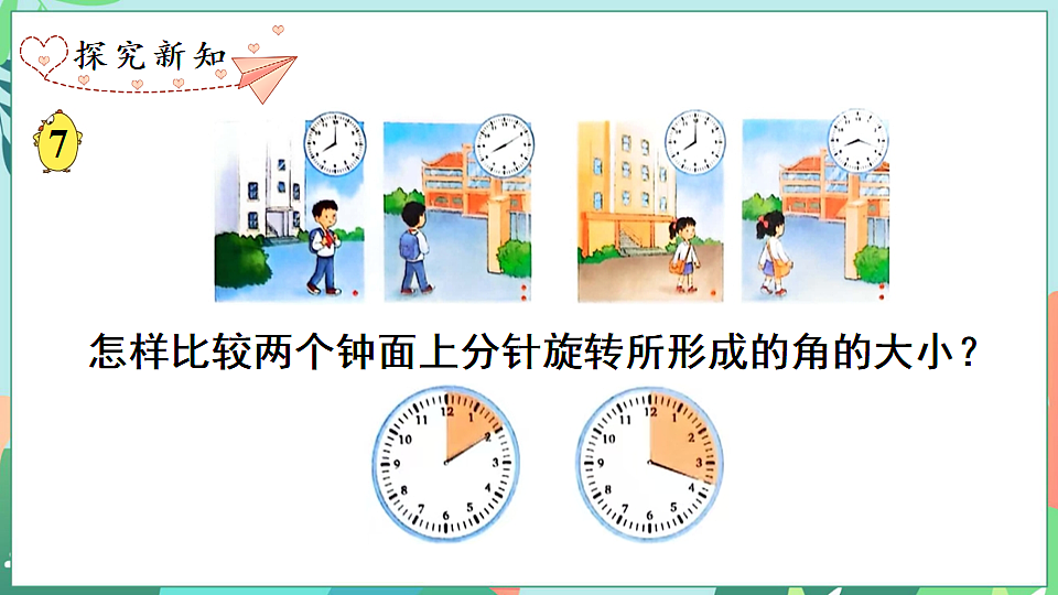 26春苏教版三年级下册数学第一单元 第五课时 角的度量 课件第3页