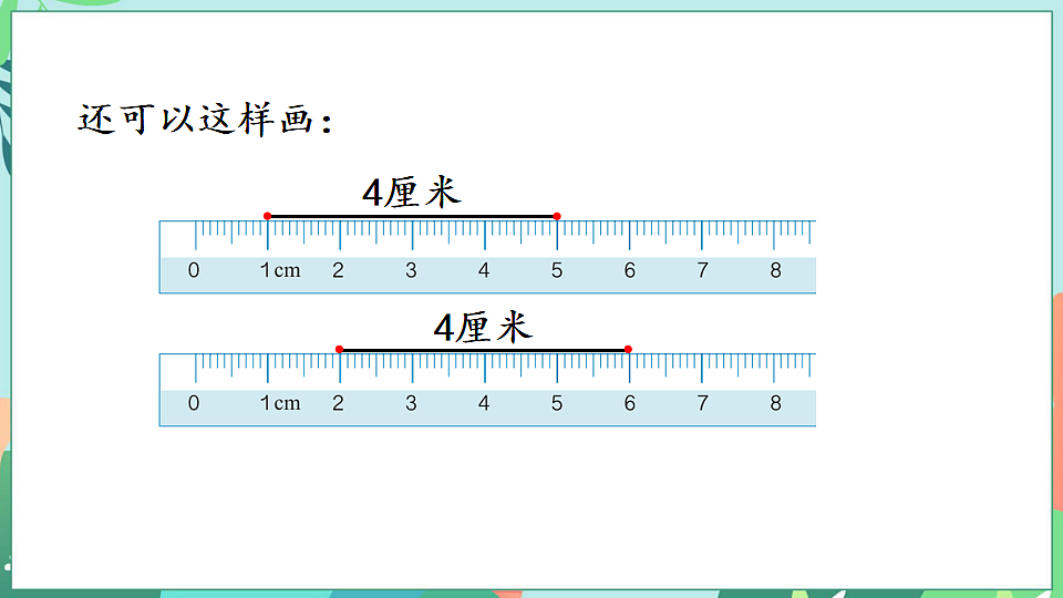 26春苏教版三年级下册数学第一单元 第二课时 画等长线段 课件第4页
