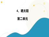 4.晒太阳 小学科学 苏教版（2024） 二年级下册 课件