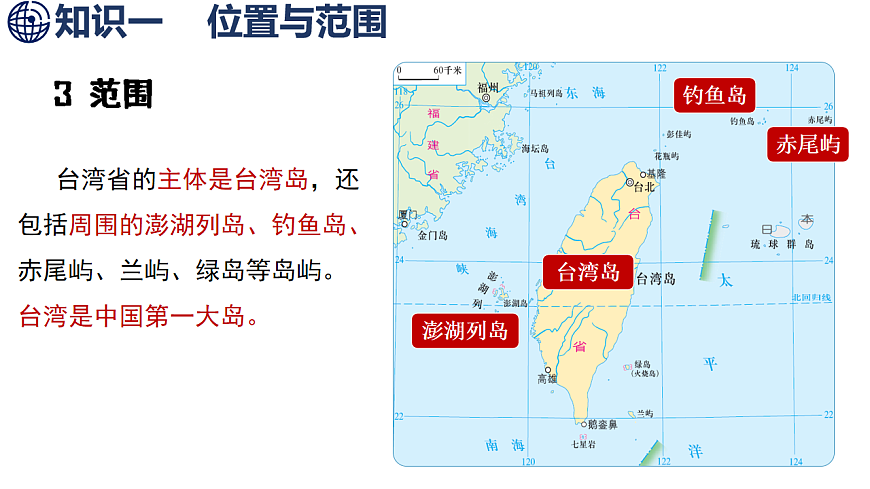 第1课时  台湾省的地理环境第6页