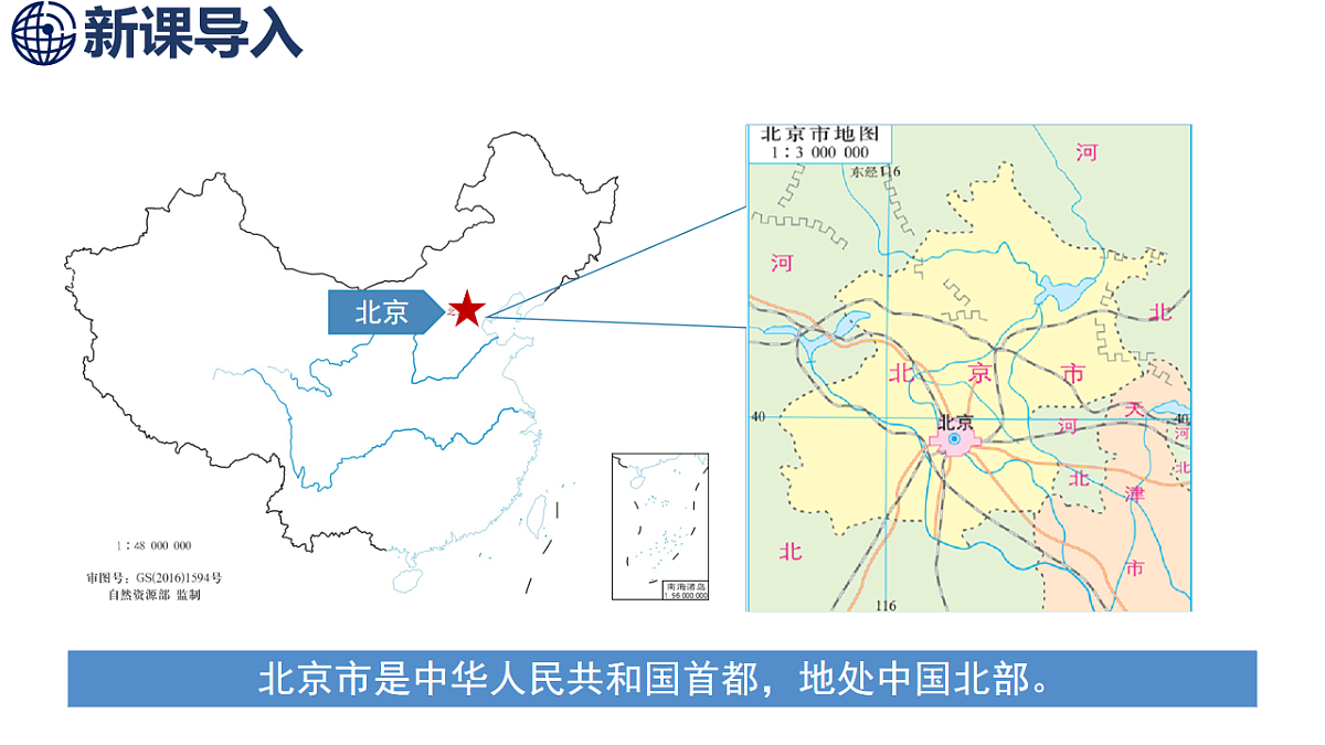 8.1 北京市的城市特征与建设成就第3页