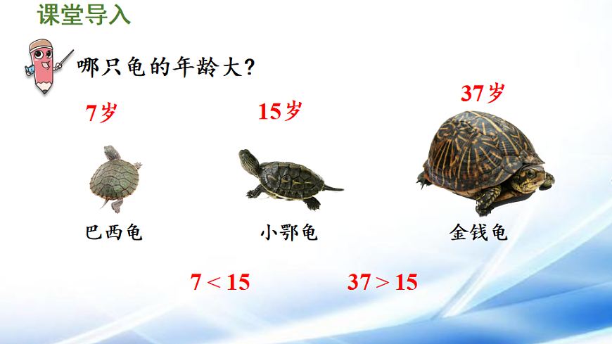 人教版二年级数学下册第3单元第6课时  10000以内数的大小比较课件第4页