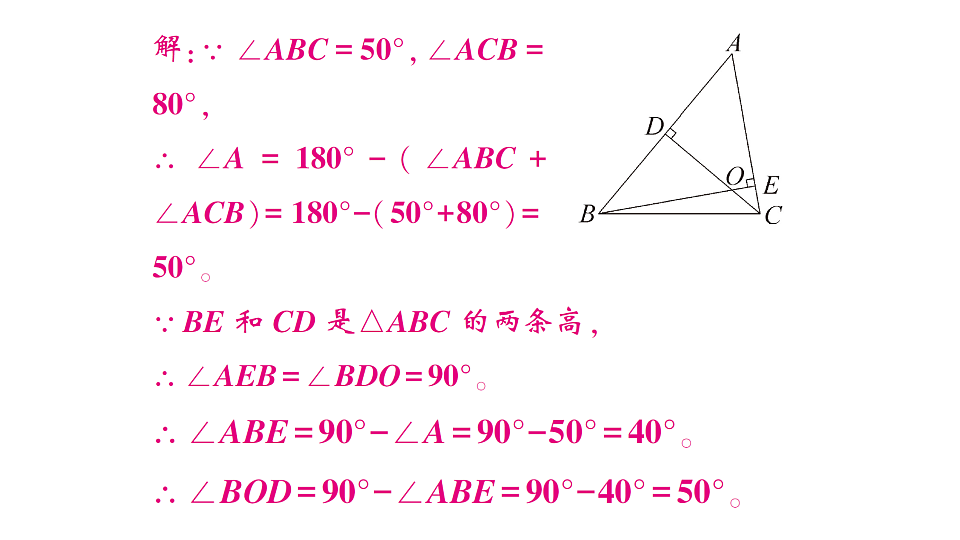 初中数学新北师大版八年级下册第一章1第一课时 三角形内角和定理与全等三角形课后作业课件（2026春）（放映显示答案）第8页