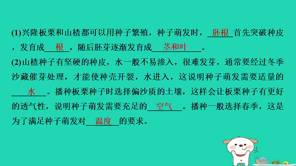 2025八年级生物上册期末专项突破2材料分析课件冀少版（含答案）第7页
