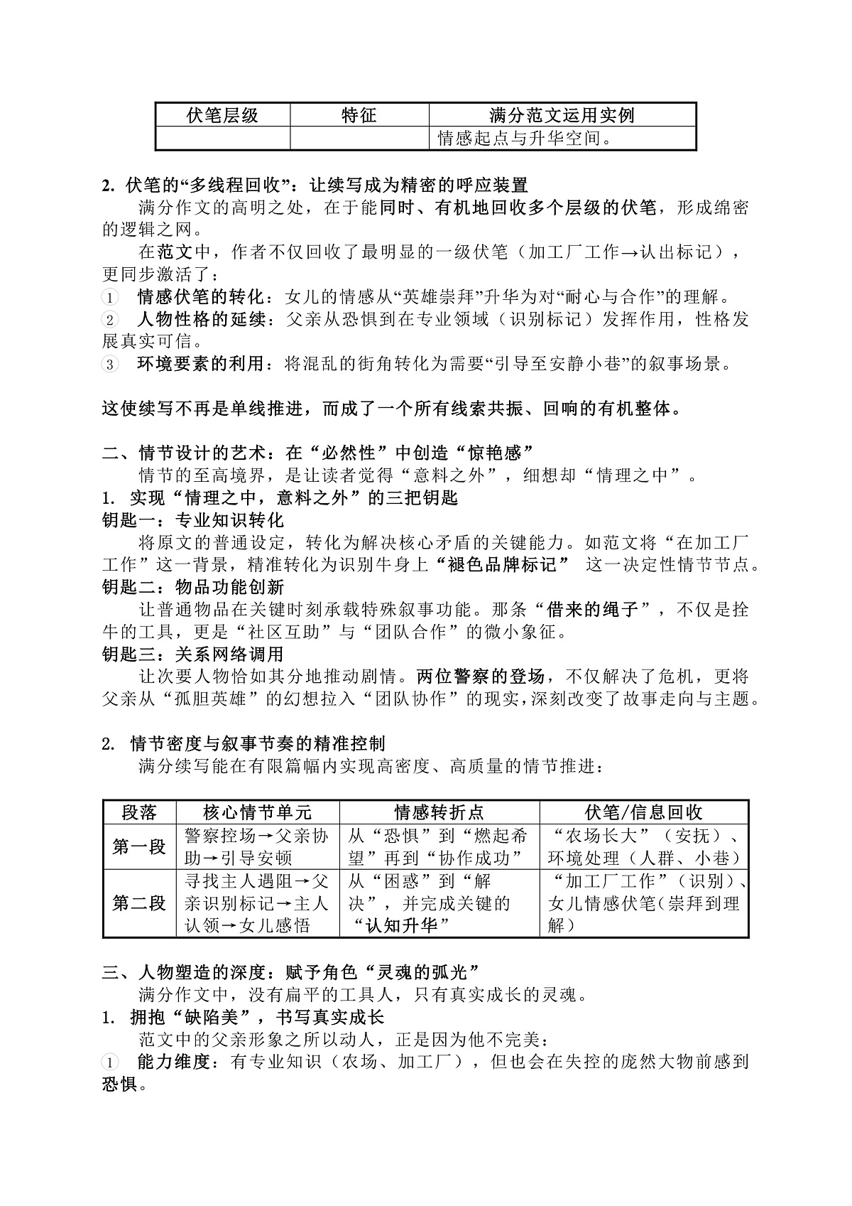 高考英语续写满分秘籍4第3页