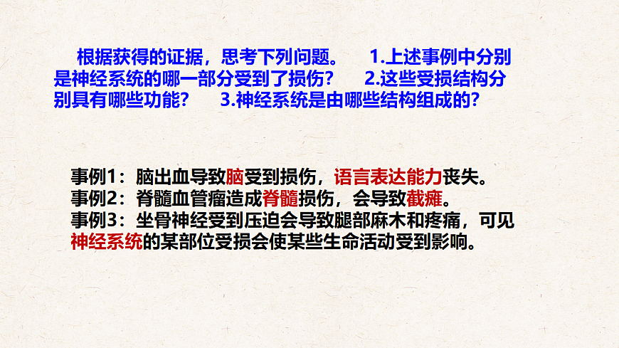 冀少版七年级生物下册教学课件《5.1 神经系统的组成》第6页