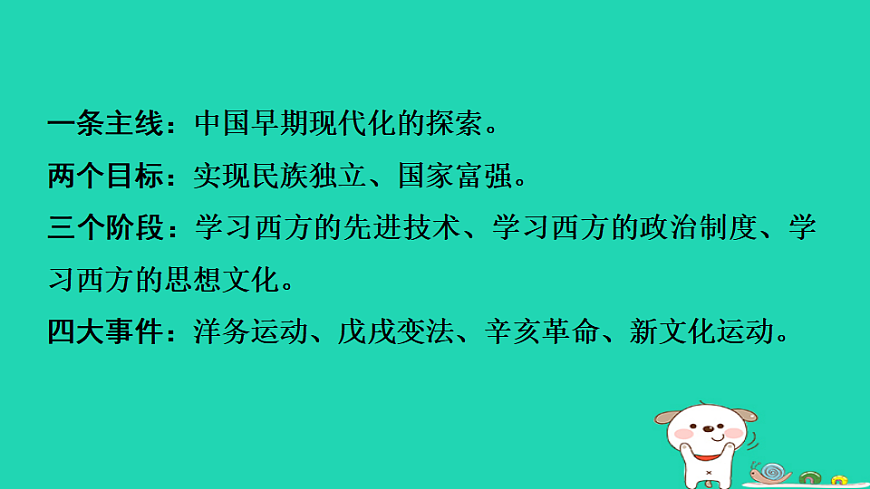安徽省2025八年级历史上册大概念一中国早期现代化的探索课件新人教版（含答案）第3页