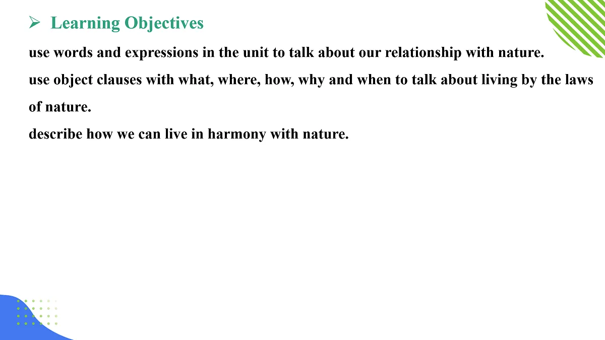 【核心素养】2026春新外研8下英语《Unit 6 Living with nature 03Developing ideas》 课件第7页