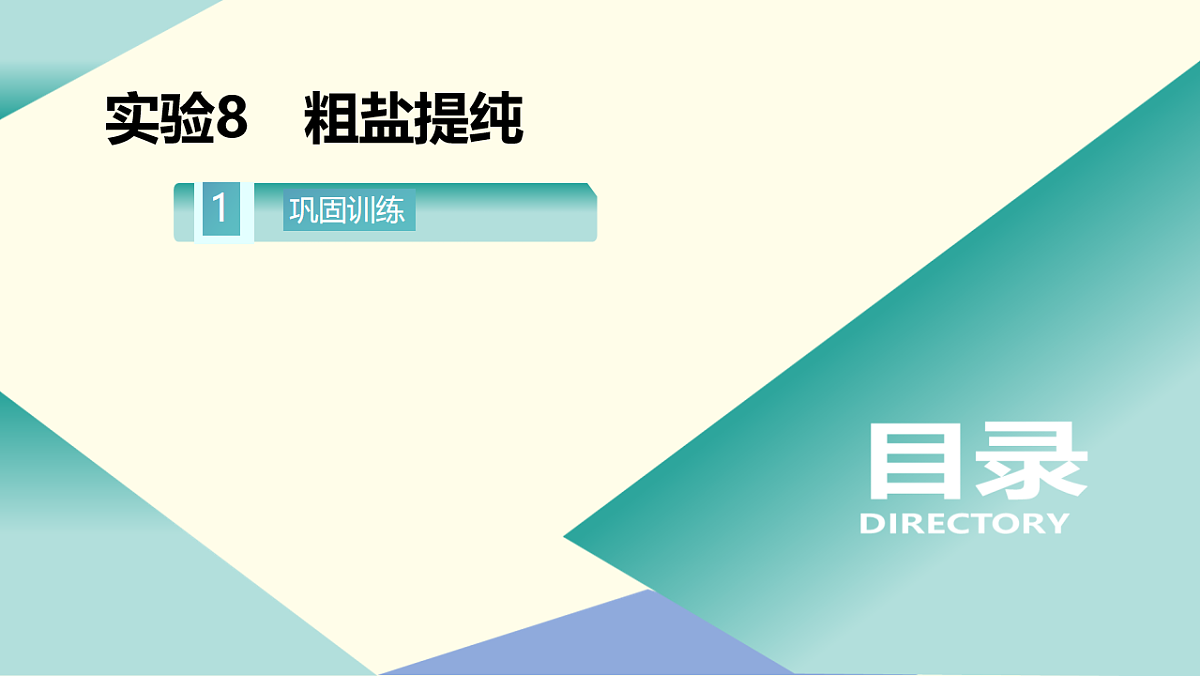 2026年广东省中考化学一轮复习粗盐提纯课件第2页