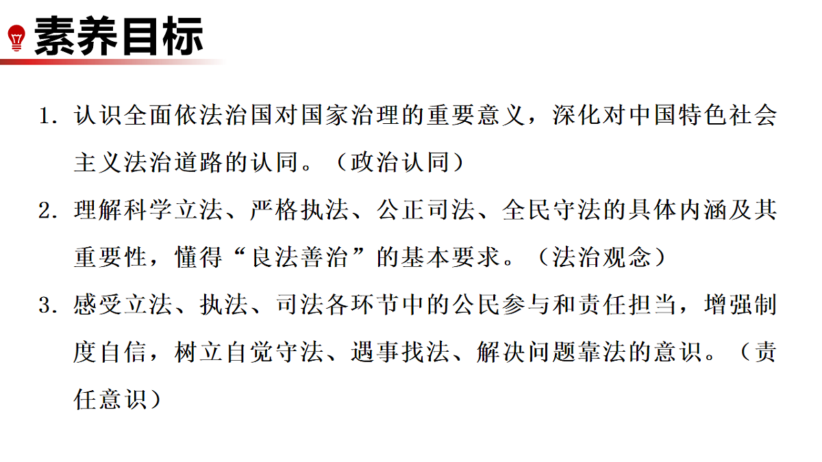 13.2 全面依法治国的基本要求 课件统编版道德与法治八年级下册第2页
