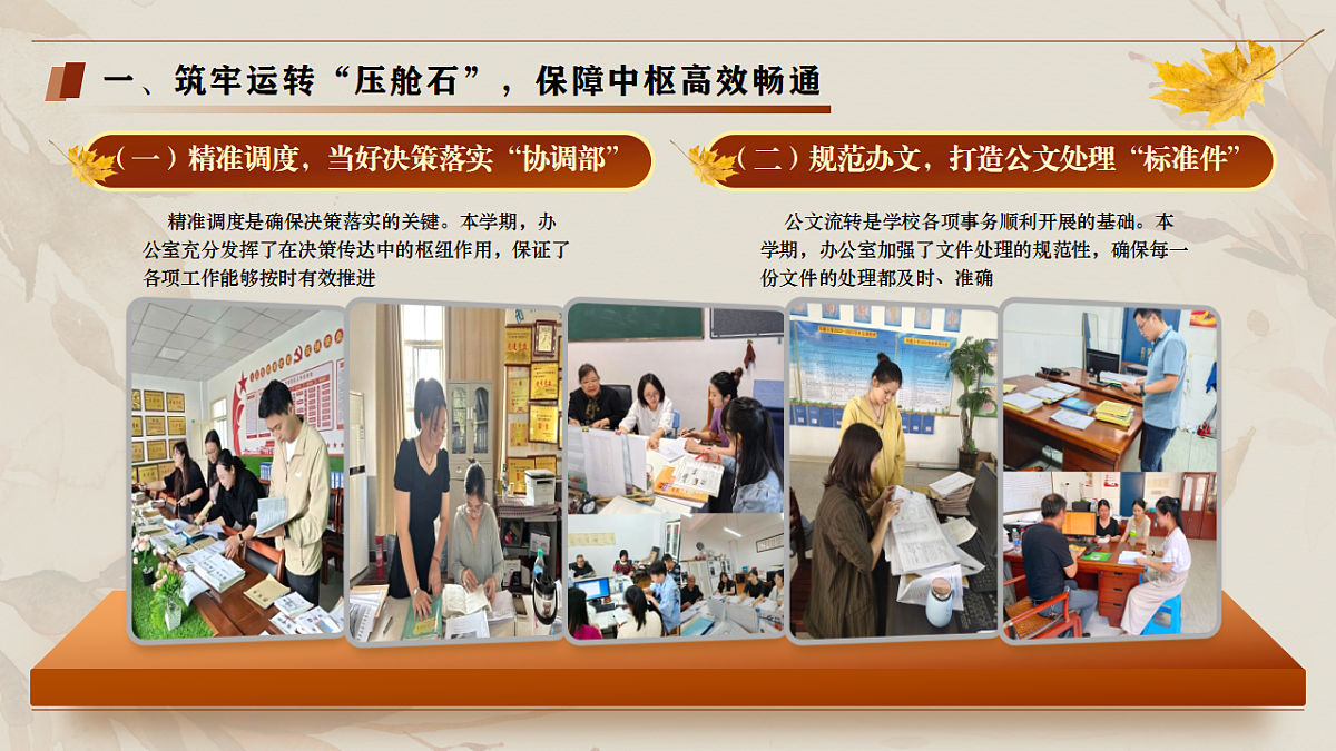2025-2026学年第一学期学校办公室工作总结——于繁杂处扎根，在细微中见功【课件】第4页