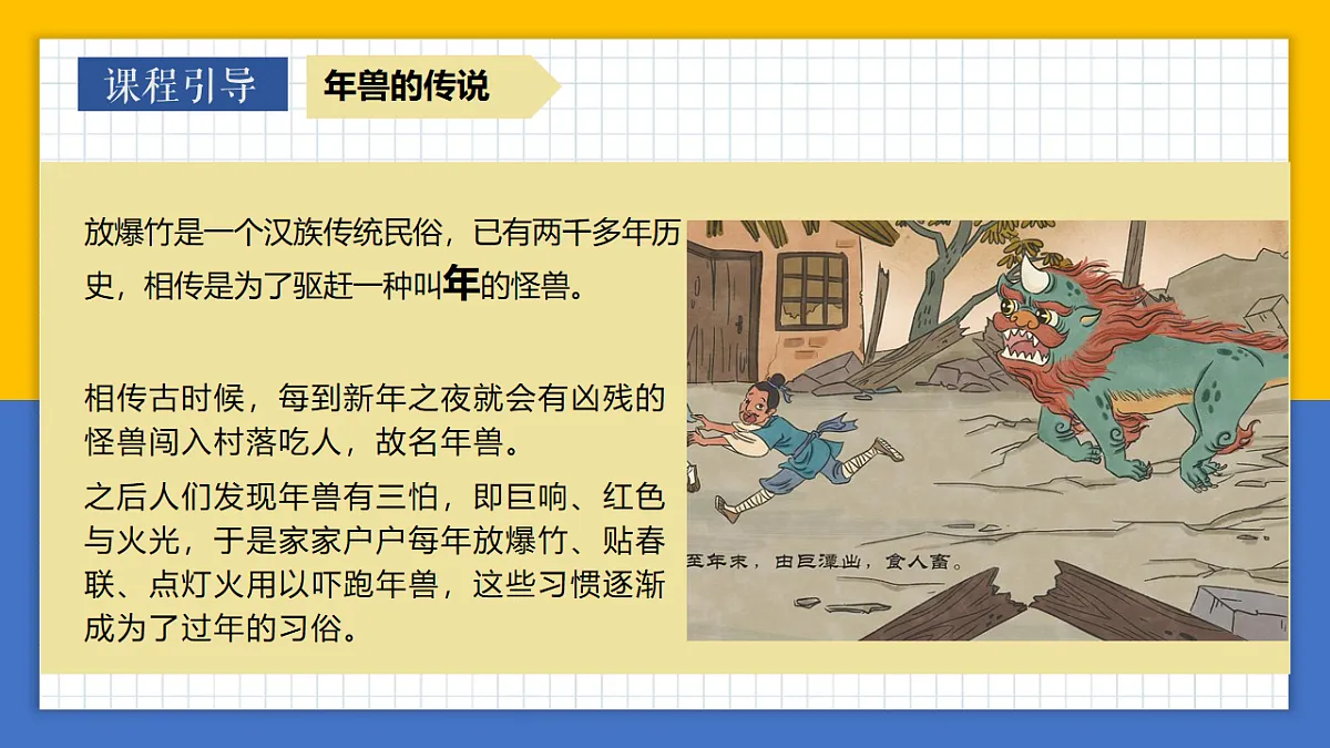 学前教育 年兽的故事 课件第6页