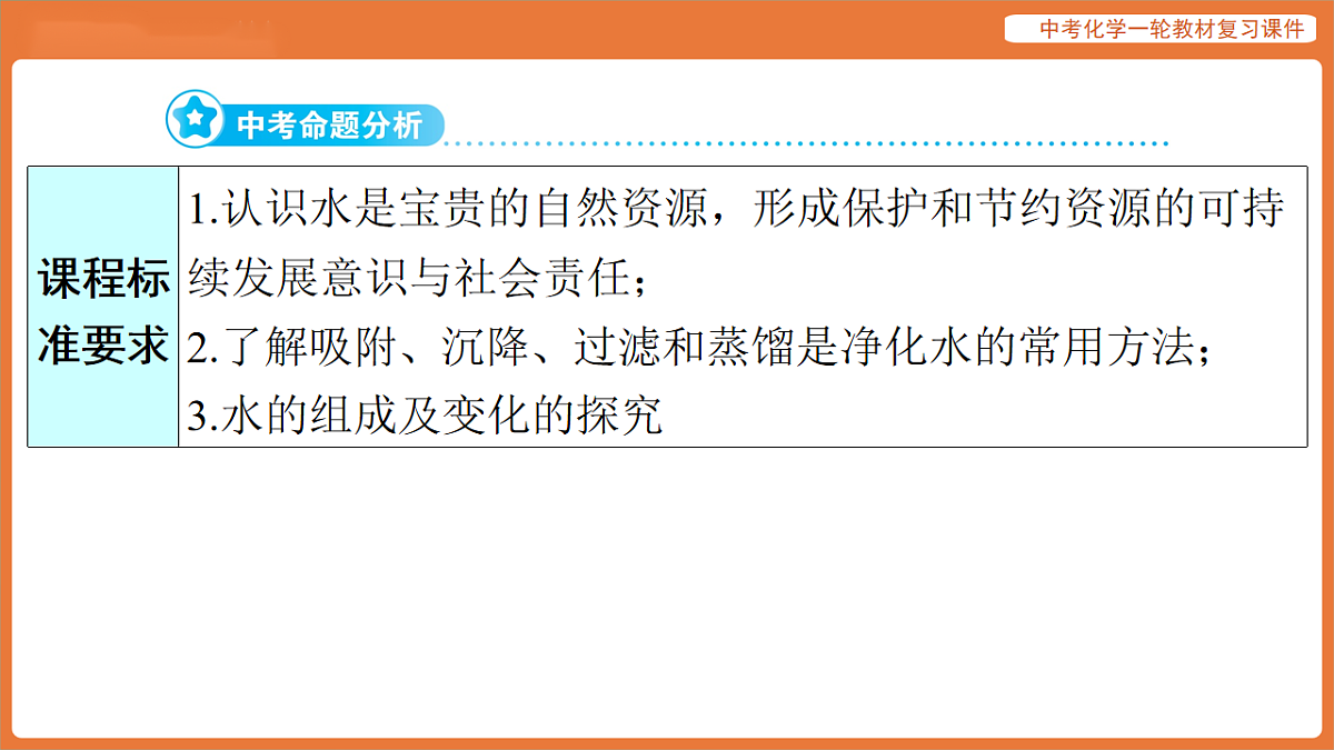 学习主题三 物质的性质与应用-第九讲 自然界的水-课件 2026年中考化学一轮复习第2页