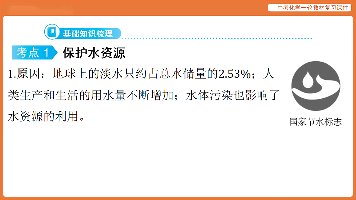 学习主题三 物质的性质与应用-第九讲 自然界的水-课件 2026年中考化学一轮复习第7页
