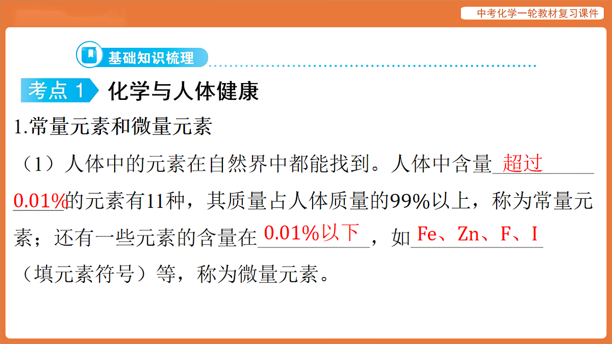 学习主题三 物质的性质与应用-第十八讲 化学与社会-课件 2026年中考化学一轮复习第6页