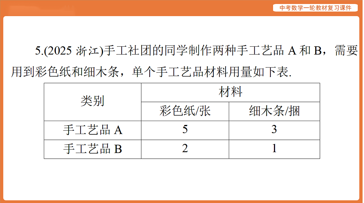第二章 第5讲 一次方程(组)及应用-2026年广东中考数学一轮复习课件第8页