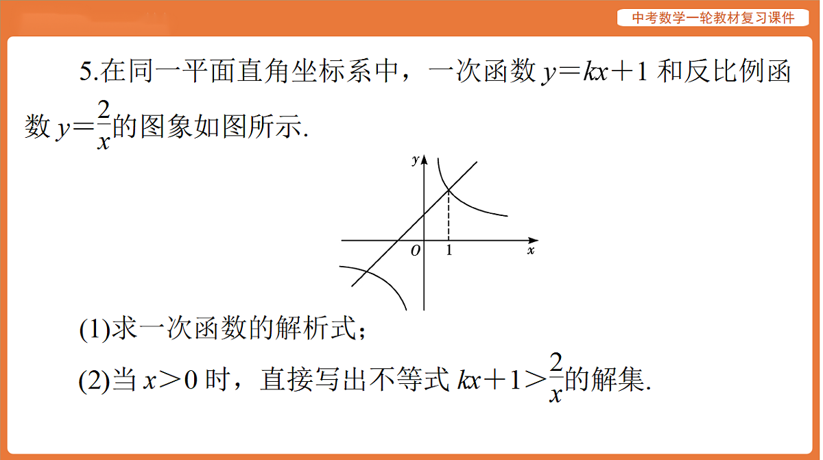 第三章 第11讲 反比例函数-2026年广东中考数学一轮复习课件第5页