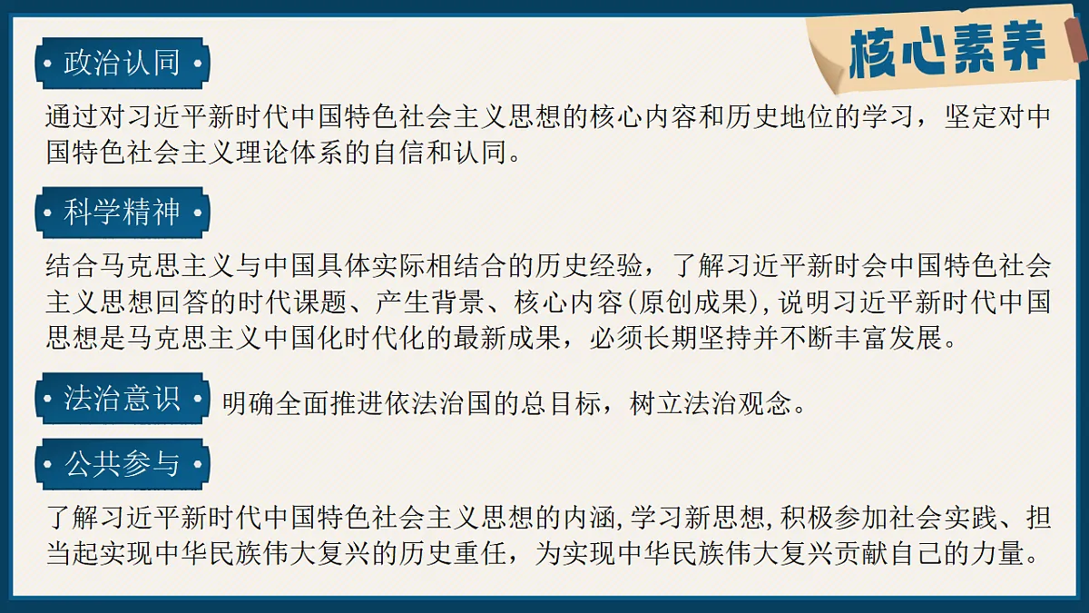 4.3《习近平新时代中国特色社会主义思想》课件统编版高中思想政治必修一第2页