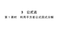 北师大版（2024）3 公式法作业ppt课件