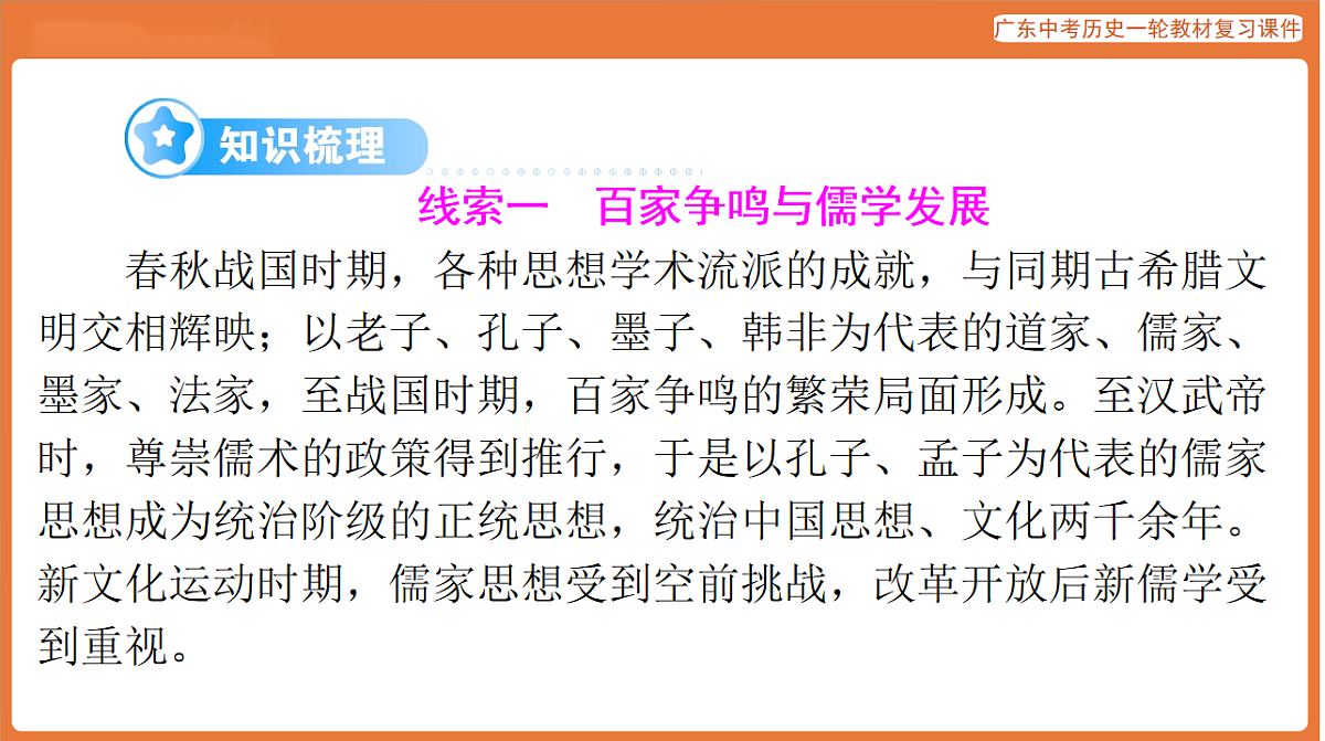 第五部分 专题二 文以化人：传承优秀传统文化-课件 2026年广东中考历史一轮复习第5页