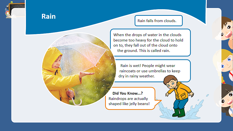 【课件】冀教版（三起）小学英语四年级下册Unit 2 Lesson 3 A Rainy Day第6页