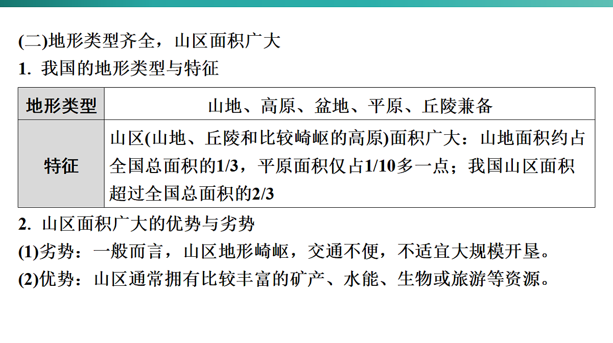 第二章　中国的自然环境  2026年中考地理一轮复习人教版八年级上册地理课件第7页