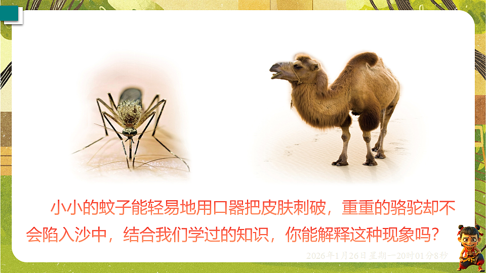 8.1 压强（课件）--沪粤版（新教材）八年级物理下册第2页