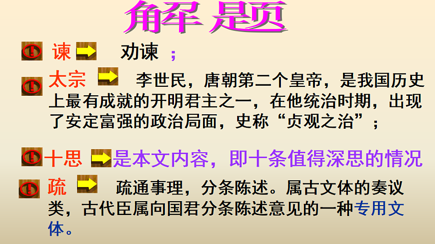 统编教材高中语文高一必修下8.15《谏太宗十思疏》课件第3页
