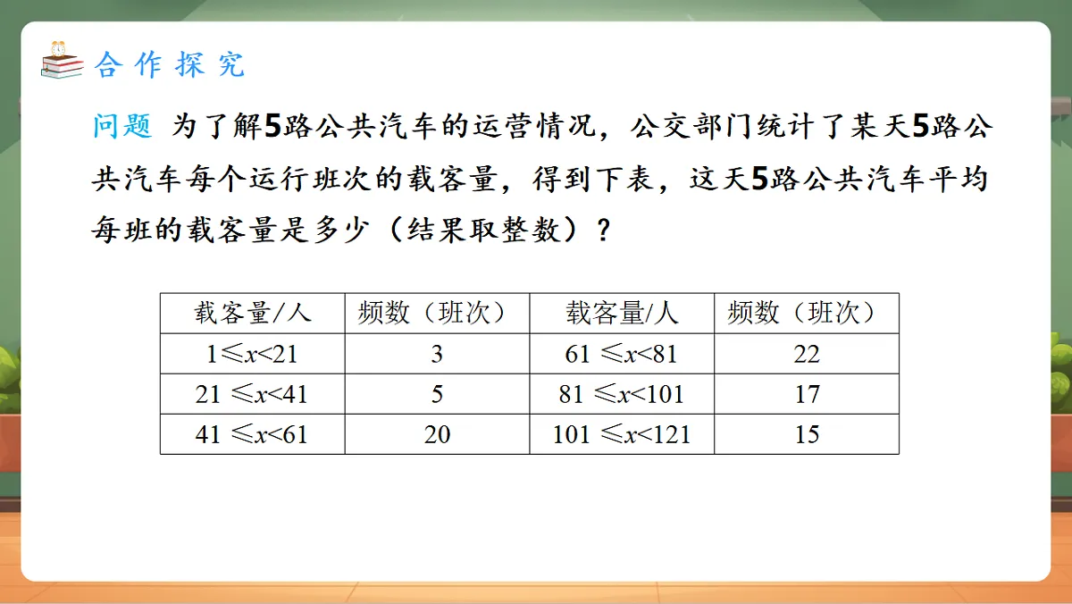 24.1.1.2 平均数（2） 教学课件第7页