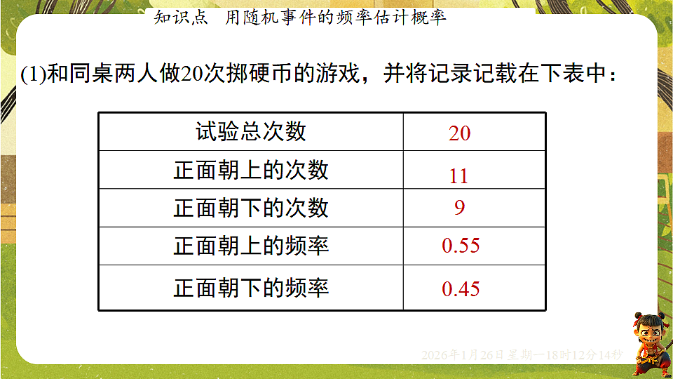 3.2 频率的稳定性-第2课时- 频率及其稳定性（课件）--2025-2026学年北师大版（新教材）数学七年级下册第5页