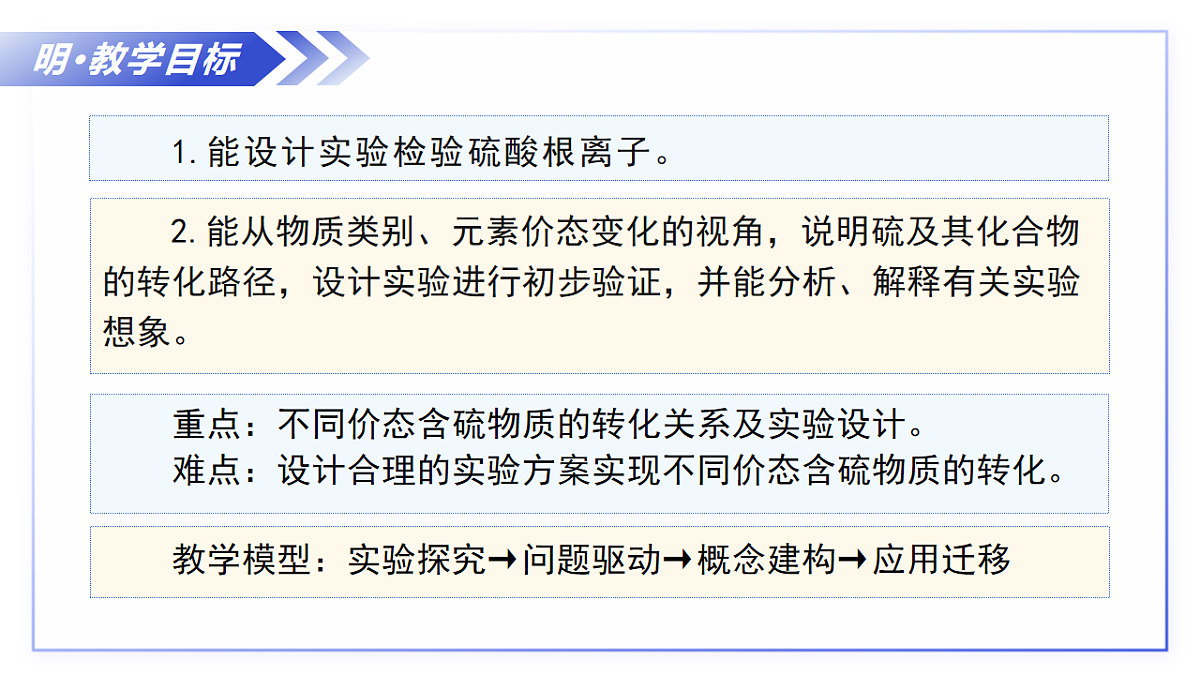 2025-2026学年高一下学期化学人教版必修第二册课件5.1硫及其化合物第三课时第3页