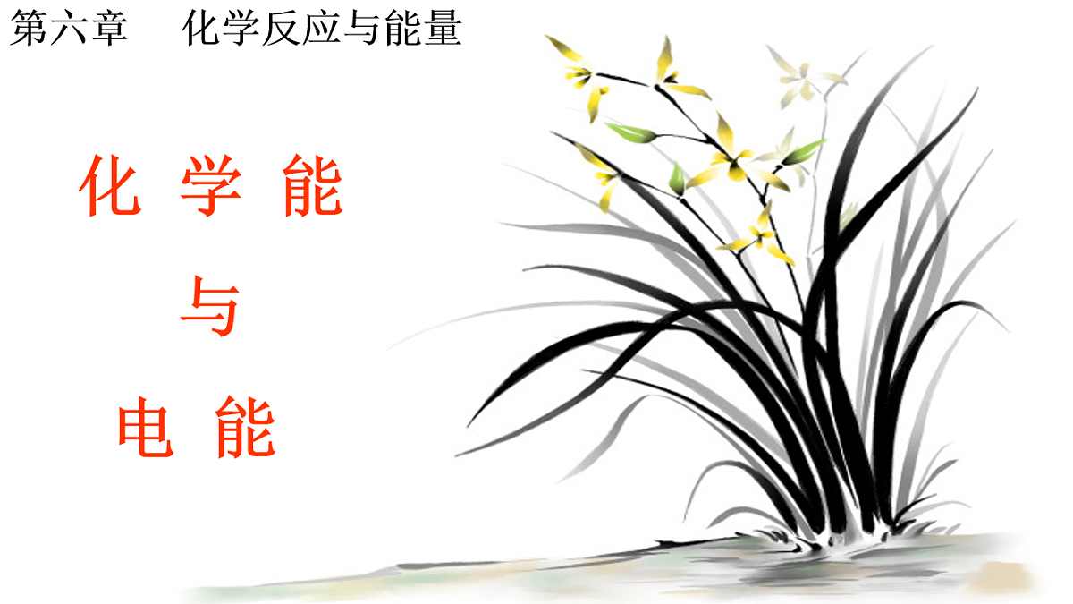 2025-2026学年高一下学期化学人教版必修第二册课件6.1化学反应与能量变化第三课时第1页