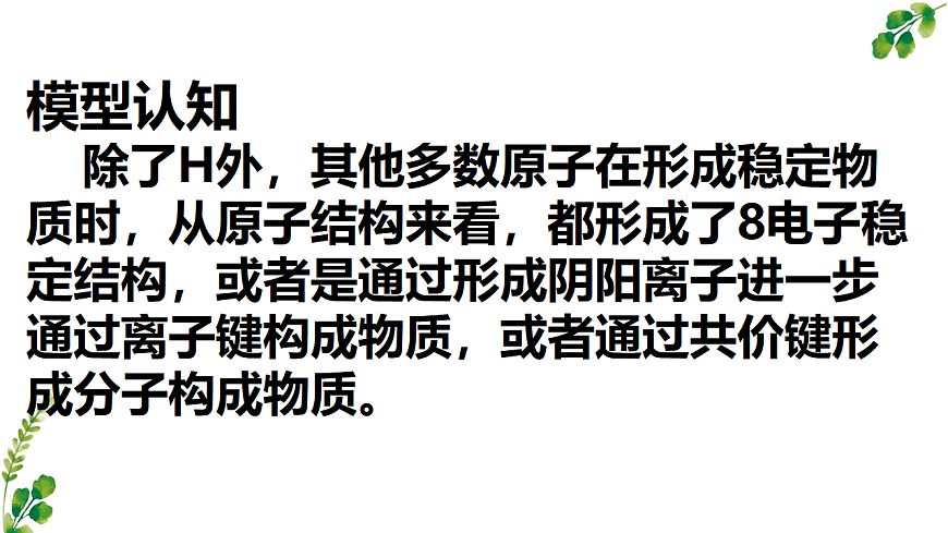 2025-2026学年高一下学期化学人教版必修第二册课件 7.1.3认识有机物的结构第一课时第5页