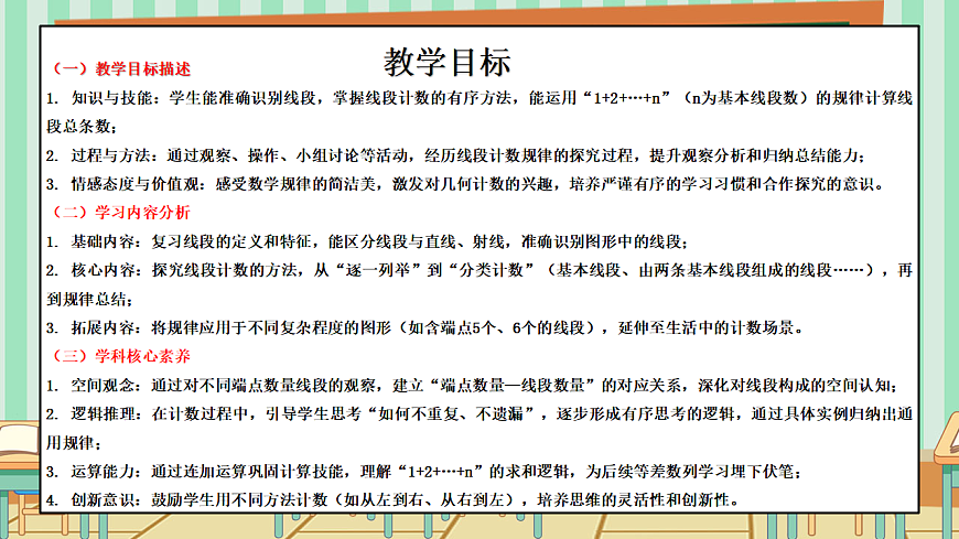 西师版小学三年级下册数学第四单元（平移、旋转和轴对称）4.4《探索规律-下图一共有几条线段？》课件第2页