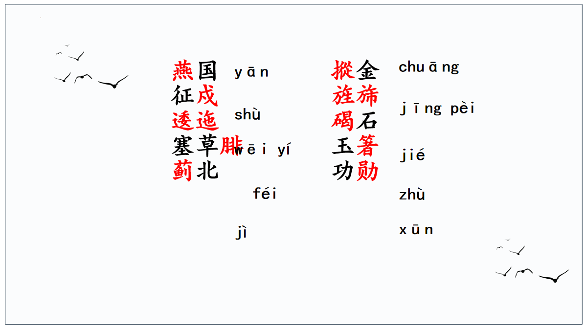 古诗词诵读《燕歌行并序》教学课件 2025-2026学年统编版高中语文选择性必修中册第7页
