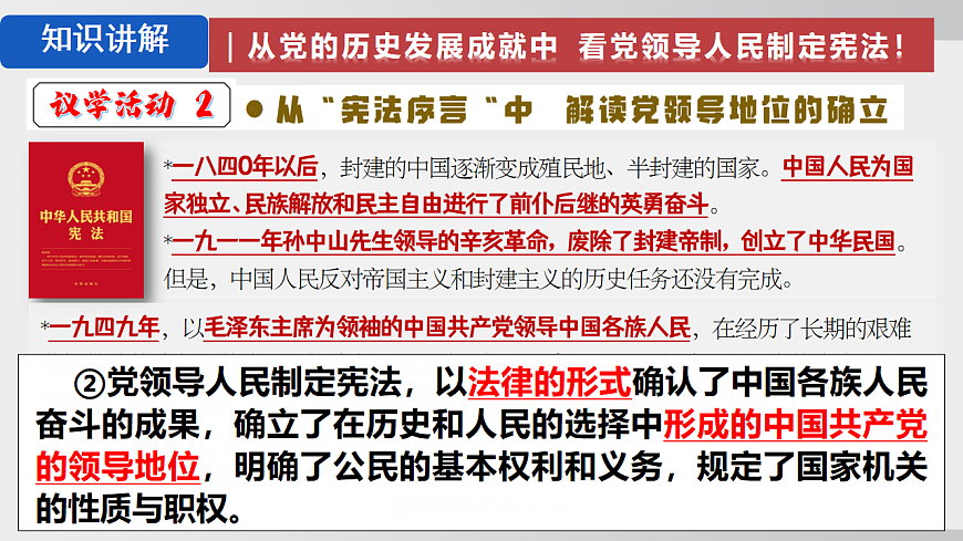 1.1 党领导人民制定宪法 课件 2025-2026学年统编版八年级道德与法治下册第6页