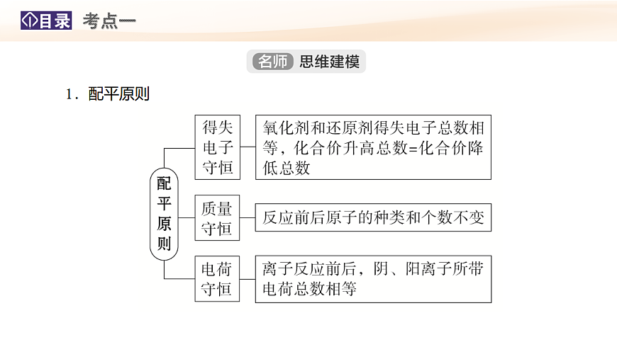 第4讲  氧化还原反应方程式的配平与有关计算 教学课件 2026高考化学一轮总复习第5页