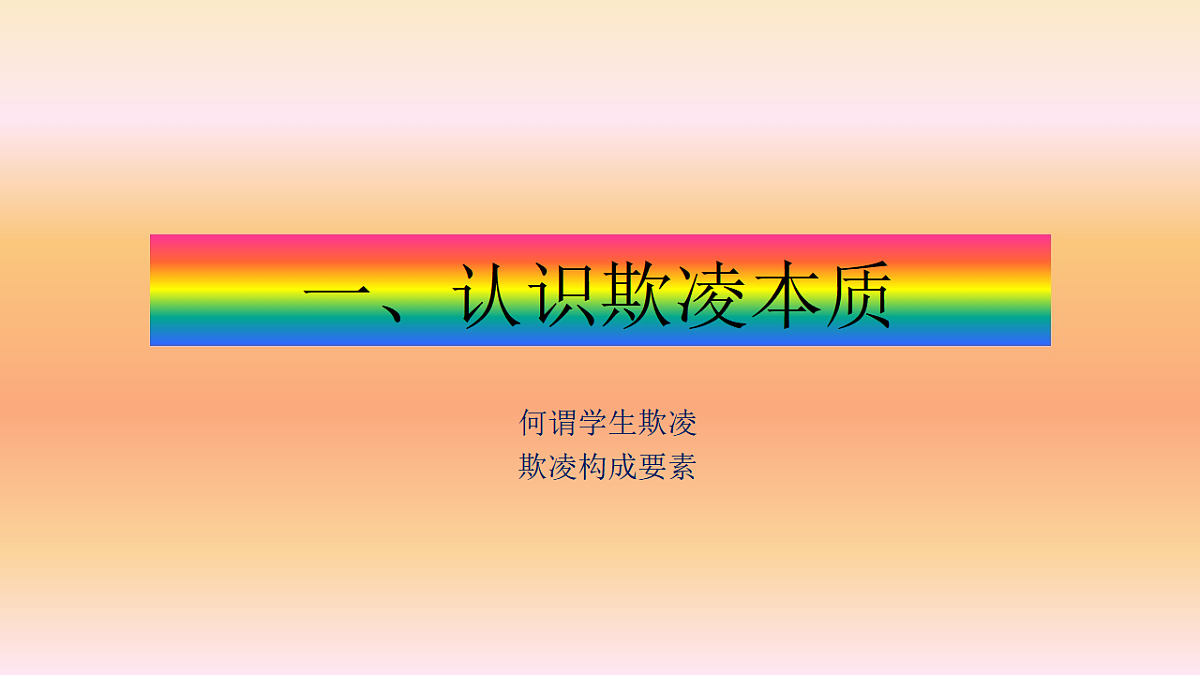 认识预防学生欺凌 -2025-2026学年中学校园安全主题班会课件第2页