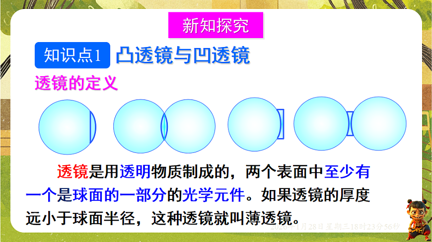 4.1凸透镜与凹透镜（课件）--沪科版（新教材）八年级物理全一册第3页