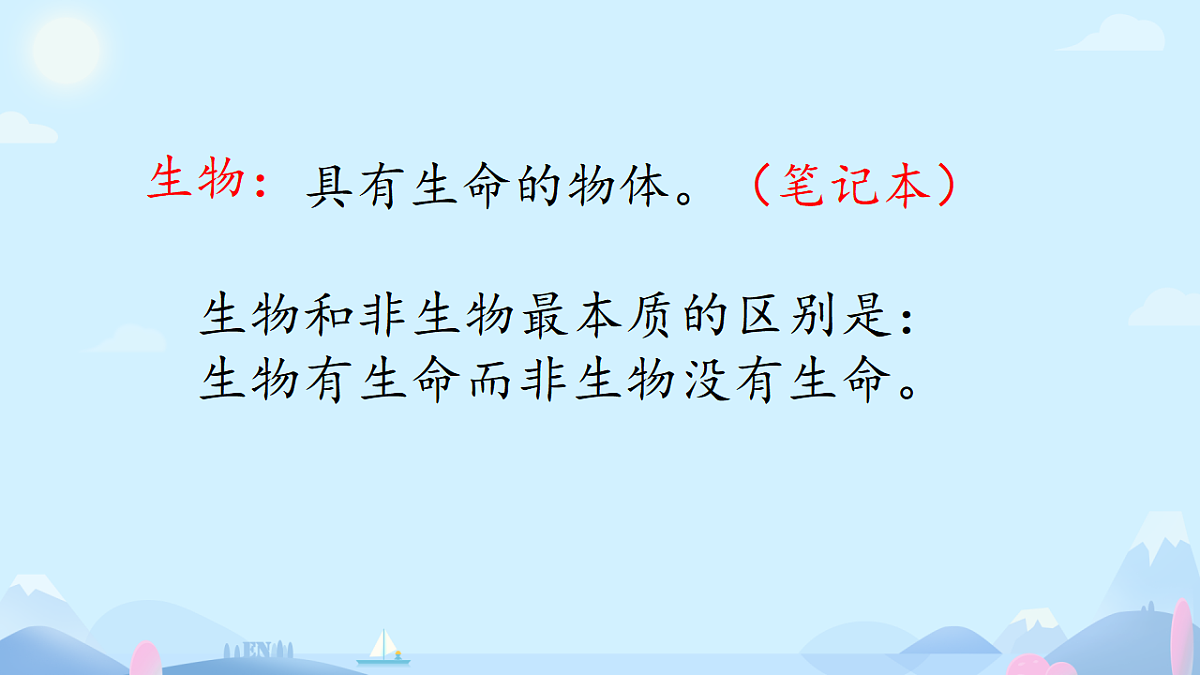 初中 生物 济南版（2024） 七年级上册1.1.1 生物具有基本的生命特征 课件第3页