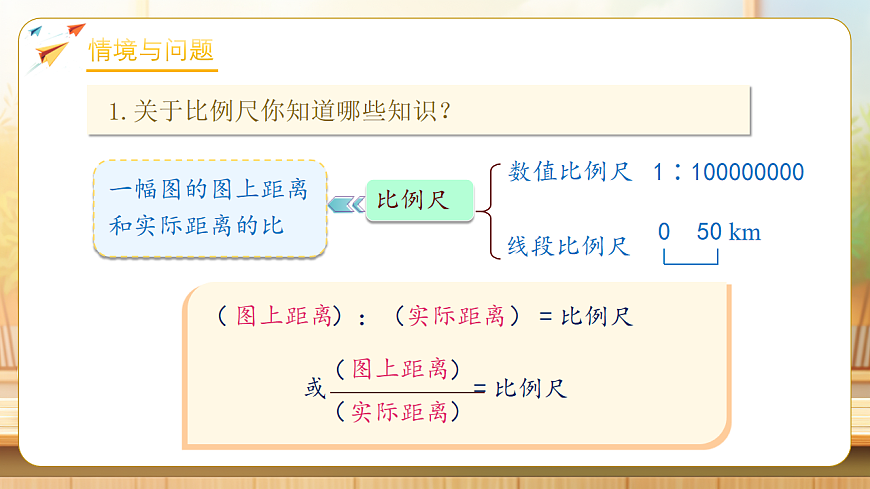 【任务型备课】人教版六年级下册-4.7 比例尺（二）（课件）第4页