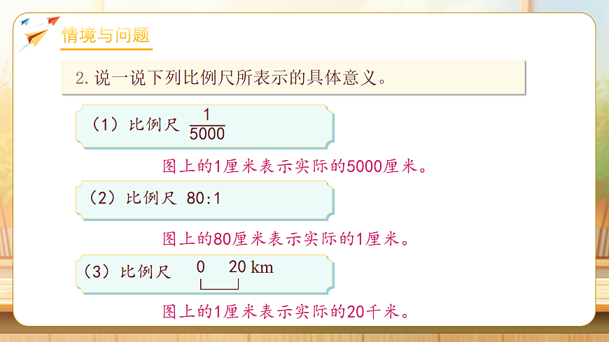 【任务型备课】人教版六年级下册-4.7 比例尺（二）（课件）第5页