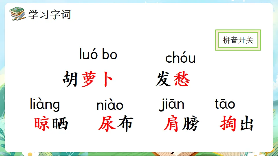 【核心素养】部编版小学语文三年级下册16胡萝卜先生的长胡子 课件第4页