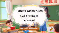 小学英语人教版PEP（2024）四年级下册（2024）Part A教学演示课件ppt