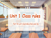 Unit 1 第5课时 Part B Let’s learn&Listen and do 教学课件+教案—人教版小学英语四年级下册
