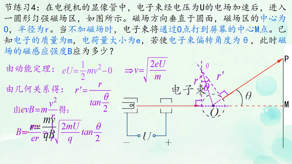 1.3 洛伦兹力的应用 课件 2025-2026学年高二下学期物理鲁科版选择性必修第二册第4页