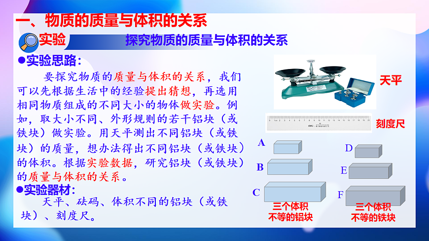6.2 密度 课件视频 2025-2026学年人教版八年级物理上册第6页
