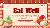 人教版（2024）Unit 4 Eat Well教学ppt课件